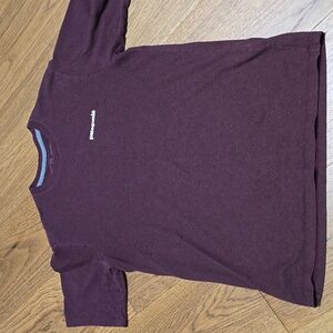 Patagonia Men's Maroon Short Sleeve Tee